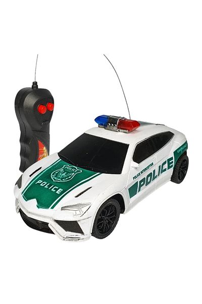 rexa Remote Control Police Car – Battery Operated Radio-Controlled Vehicle