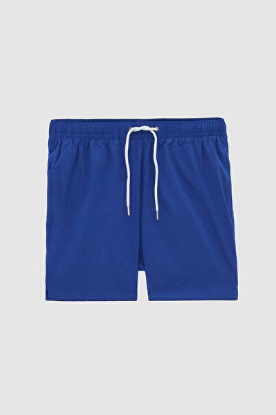 Tween Regular Fit Saks Mavi Şort Mayo