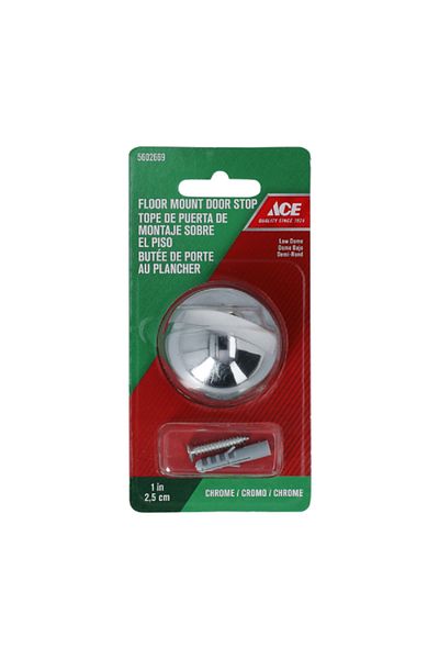 ACE Floor Mount Door Stopper with Screw and Anchor