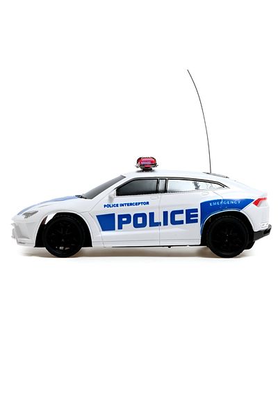 rexa Remote Control Police Car – Battery Operated Radio-Controlled Vehicle