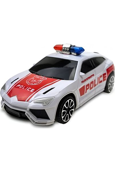 rexa Remote Control Police Car – Battery Operated Radio-Controlled Vehicle