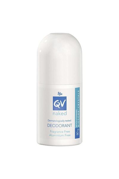 Qv QV Naked Aluminium Free Deodorant Roll On 80g