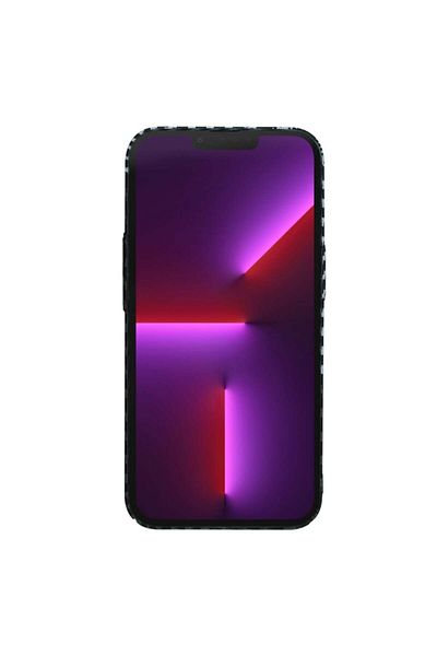 SKYDDAR INNOVATION Case for iPhone 13 Pro, carbon texture, Carbonite FiberShell, Gray, sticker set