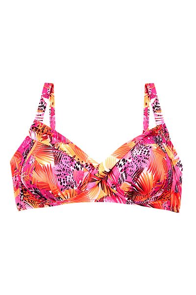 SUWEN Forest Twist Padded Bikini Top