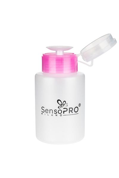 SensoPRO Milano Recipient cu pompă pentru adjuvant lichid pentru unghii, 150 ml