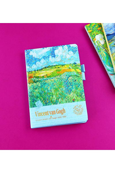 Gift Moda Van Gogh Design A5 80 Sheets Notebook Bm-1715