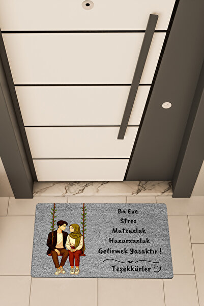 Dormot Home Imprimare digitală de înaltă calitate, cuplu cu turban pe leagăn,...