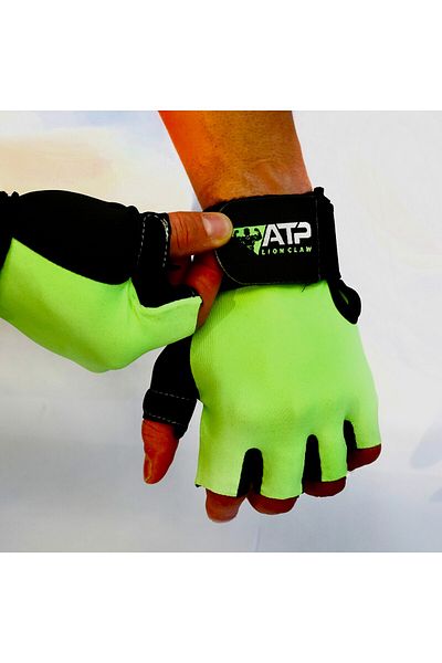 Atp Glove World Atp Lion Claw (Wristband Gloves) [Green] Medium