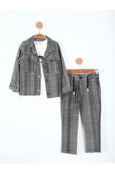 xo kids moda Boy's Bottom Top Set 2-6 Years 12519