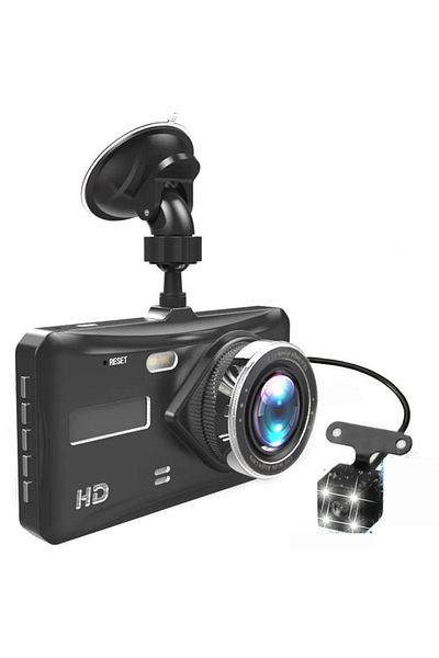ROHS Set - Dual Full HD Car Camera, BlackBox®, LCD Screen, 3 inch Diagonal, Full HD, 1080p Resolution,