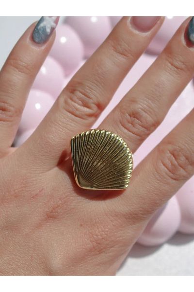 Reorah Collection Big Mussel Ring