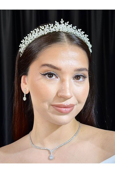 BEYOĞLU NİŞANTAŞI Bridal Crown, Bridal Hair Accessory