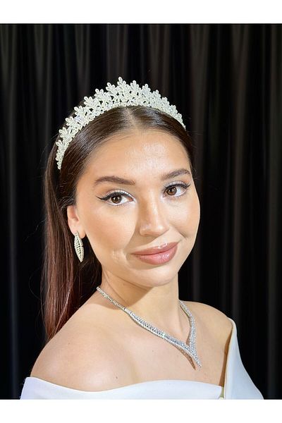 BEYOĞLU NİŞANTAŞI Bridal Crown, Bridal Hair Accessory