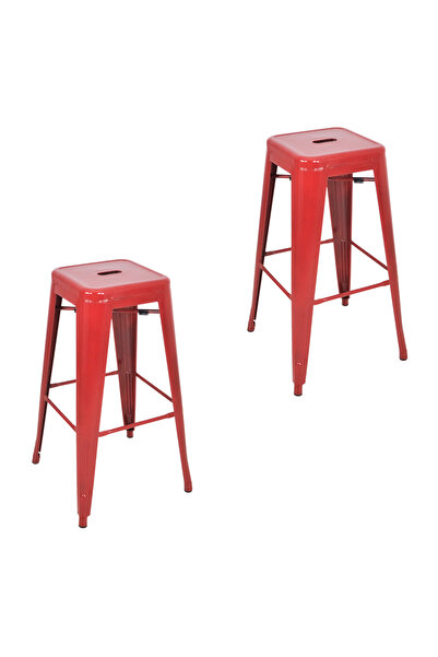 ChairLife Tolix Metal Bar Tabure(2 Adet)