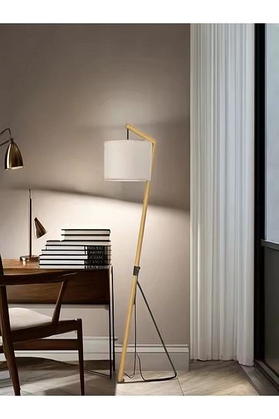micasa 40W E27 LED Minimalist and Elegant Design Indoor Floor Lamp with Tripod Stand