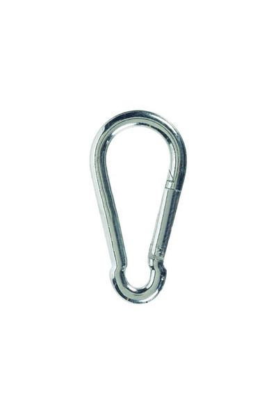 Generic Campbell Zinc Plated Steel Spring Snap Link Silver 3/4 x 4 3/4inch T7645068