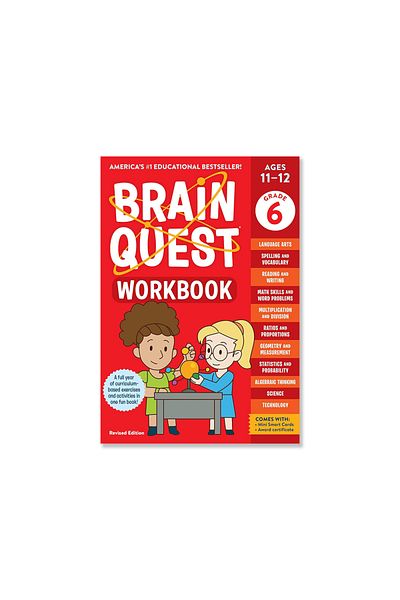 BOOKS Brain Quest Workbook: 6th Grade