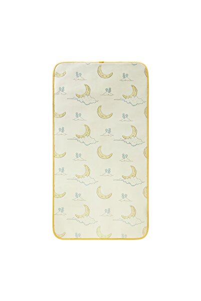 Baby Care Moon Yellow Cooling Silk Sleeping Mat 60X40X1 cm