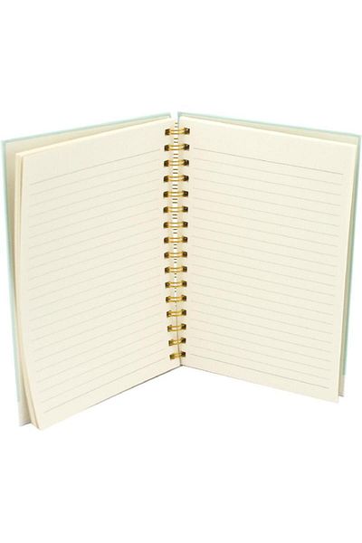 Roco Cactus Lined Notebook A5 - 100 Pages Mint Green