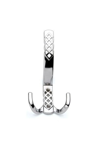 Sucuoğlu Crystal Coat Rack Cloakroom Wall Hanger Chrome Wardrobe Clothes Rack - 5 Pieces