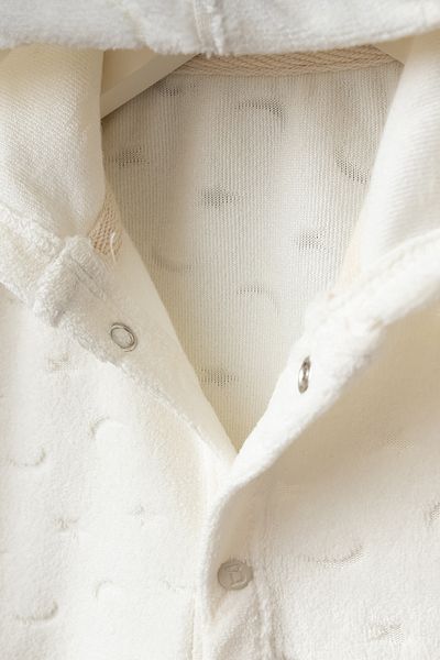 Bebitof Cute Moon and Star Pattern Hooded Baby Cardigan