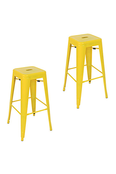 ChairLife Tolix Metal Bar Tabure(2 Adet)