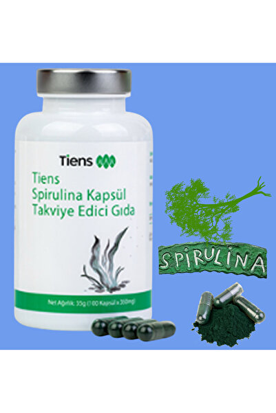 Tiens Spirulina Kapsül Takviye Edici Gıda