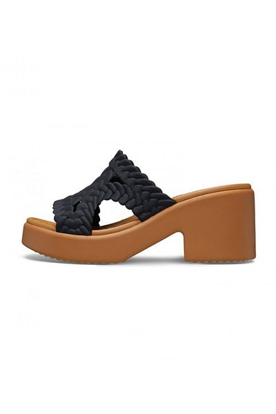 Crocs Brooklyn Woven Slide Heel
