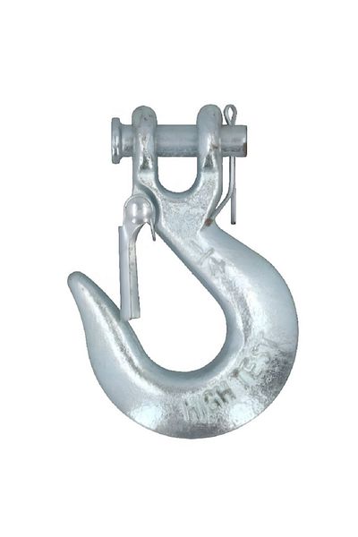 ACE Clevis Slip Hook with Safety Latch Silver 1/4inch