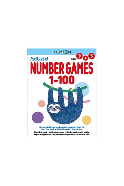 BOOKS Kumon My Book of Number Games 1-100