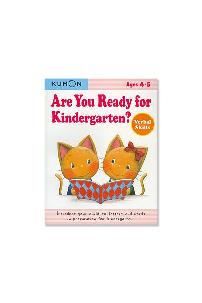 BOOKS Are You Ready For Kindergarten? : Verbal Skills