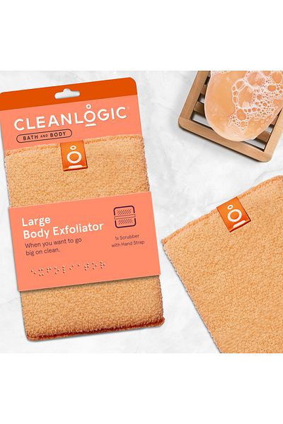 Cleanlogic Large Exfoliating Body Sponge, Bath & Body, Cleanlogic, 1 pc.
