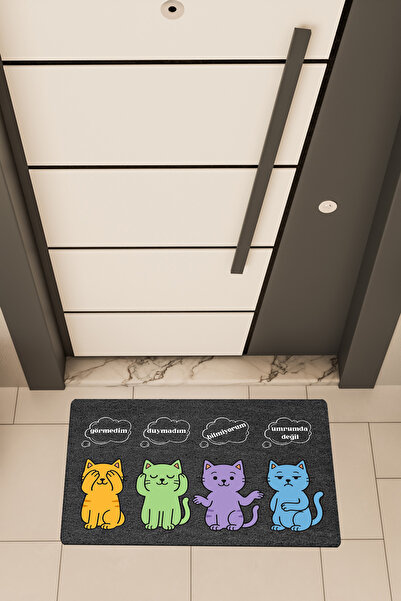 Dormot Home Imprimare digitală de înaltă calitate, negru, nu am văzut, nu am ...