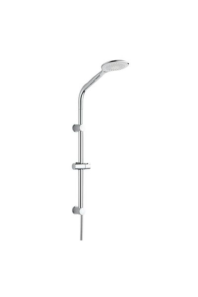 Generic Aqua Drop Metal Sleek Elegance Design Long Lasting Shower Stand Chrome 80cm
