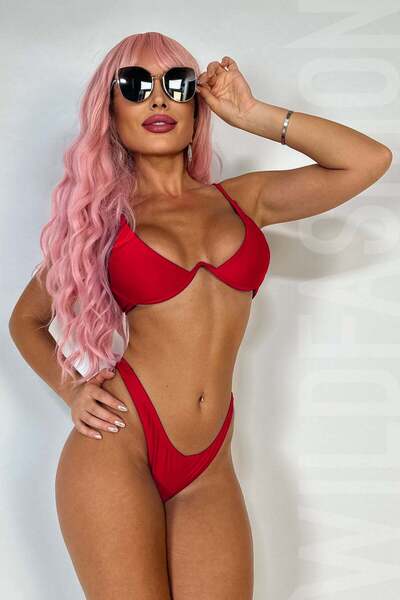 WildFashion 2-piece swimsuit model with metal reinforcement and sponge SW2242-3