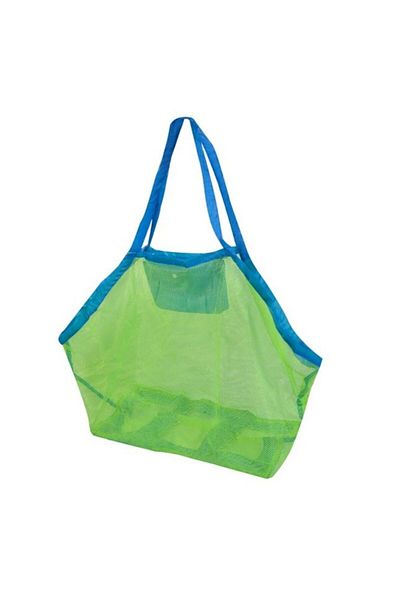 SOHO Shopper Bag for Beach Toy Storage and Organization, Green