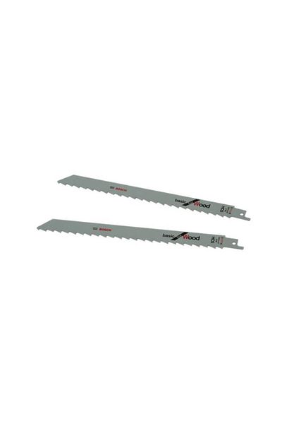 Generic BOSCH High Carbon Steel Multi-Teeth Sabre Saw Blade Silver 225mm JE2 609 256 700