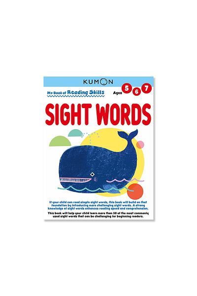 BOOKS Kumon My Book of Reading Skills: Sight Words