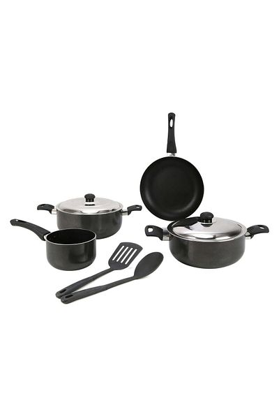 Chefline Aluminium Non Stick Cookware Set, 8 pcs