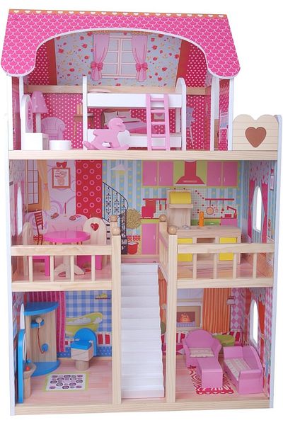 rexa Dolls House Plus Furniture Set