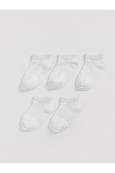 LC Waikiki Опаковка от 5 чорапи за бебешки обувки за момиче