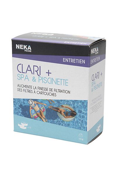 SERSIMO Clari Spa Clarifier 12 10g Tablets For Rapid Microfiltration In Spas And Pools