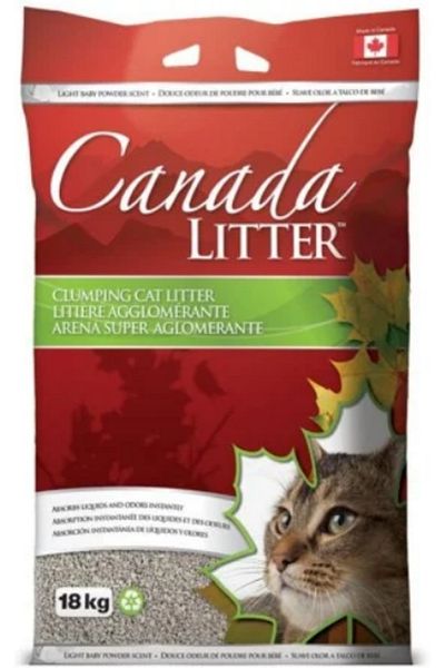 Canada Litter 18KG - Baby Powder