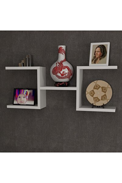 UnicUtil Etajera de Perete, UnicUtil, 75 x 15 x 29 cm, Alb