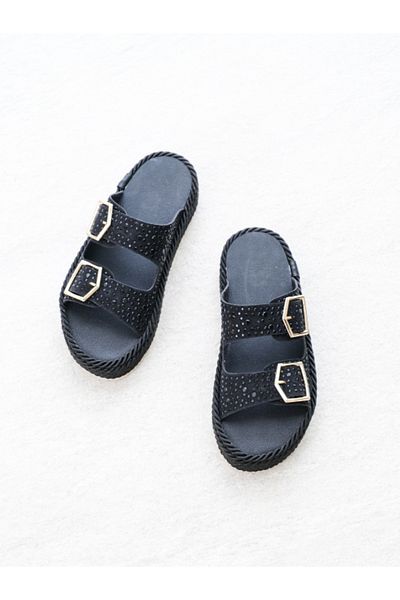 Munshoes Γυναικείες πέτρινες παντόφλες Pina
