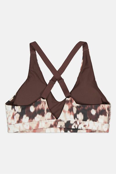 aerie Women Padded Allover Print Bra, Multicolor