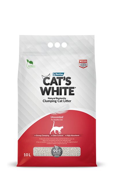 Cats White Cat&#039;s White 10L Natural 99.5% Dust Free