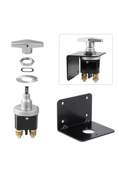 Choice1 مفتاح فصل البطارية C 1500A شديد التحمل، قاطع دائرة البطارية، عازل مع ...