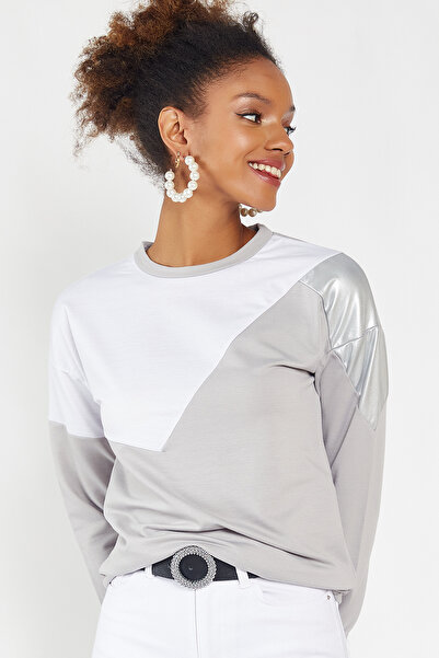 Hopoi Women's Color Block Sweatshirt