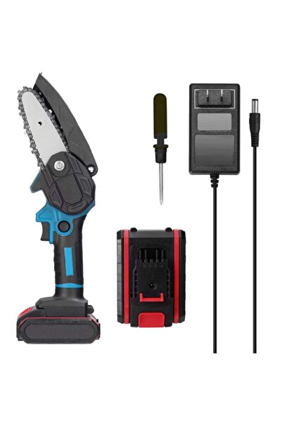 SIKS Mini ferăstrău electric portabil profesional / Mini ferăstrău cu lanț fă...